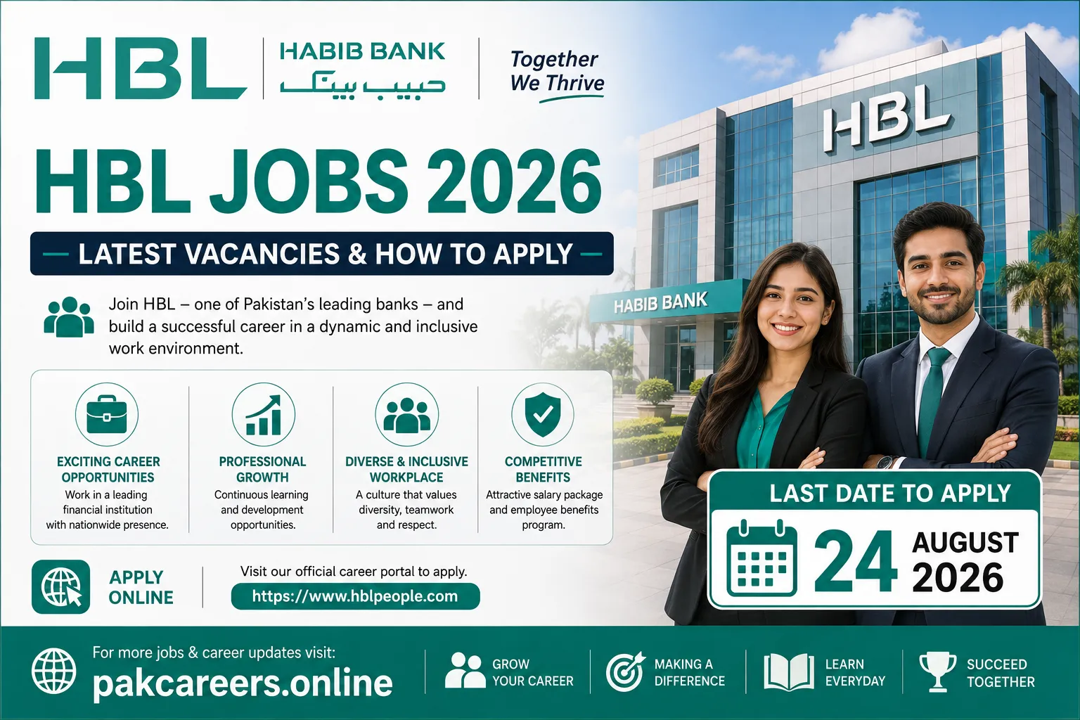 HBL Jobs 2026 Latest Vacancies & How to Apply