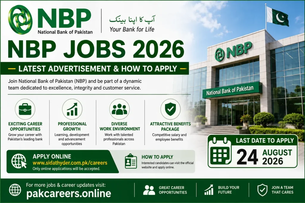 NBP Jobs 2026 Latest Advertisement & How to Apply