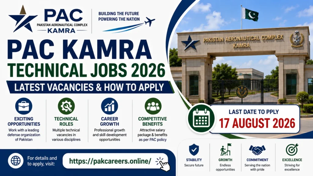 PAC Kamra Technical Jobs 2026 – Latest Vacancies & How to Apply